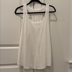 Lululemon Love Tank Pleated Size 12 White